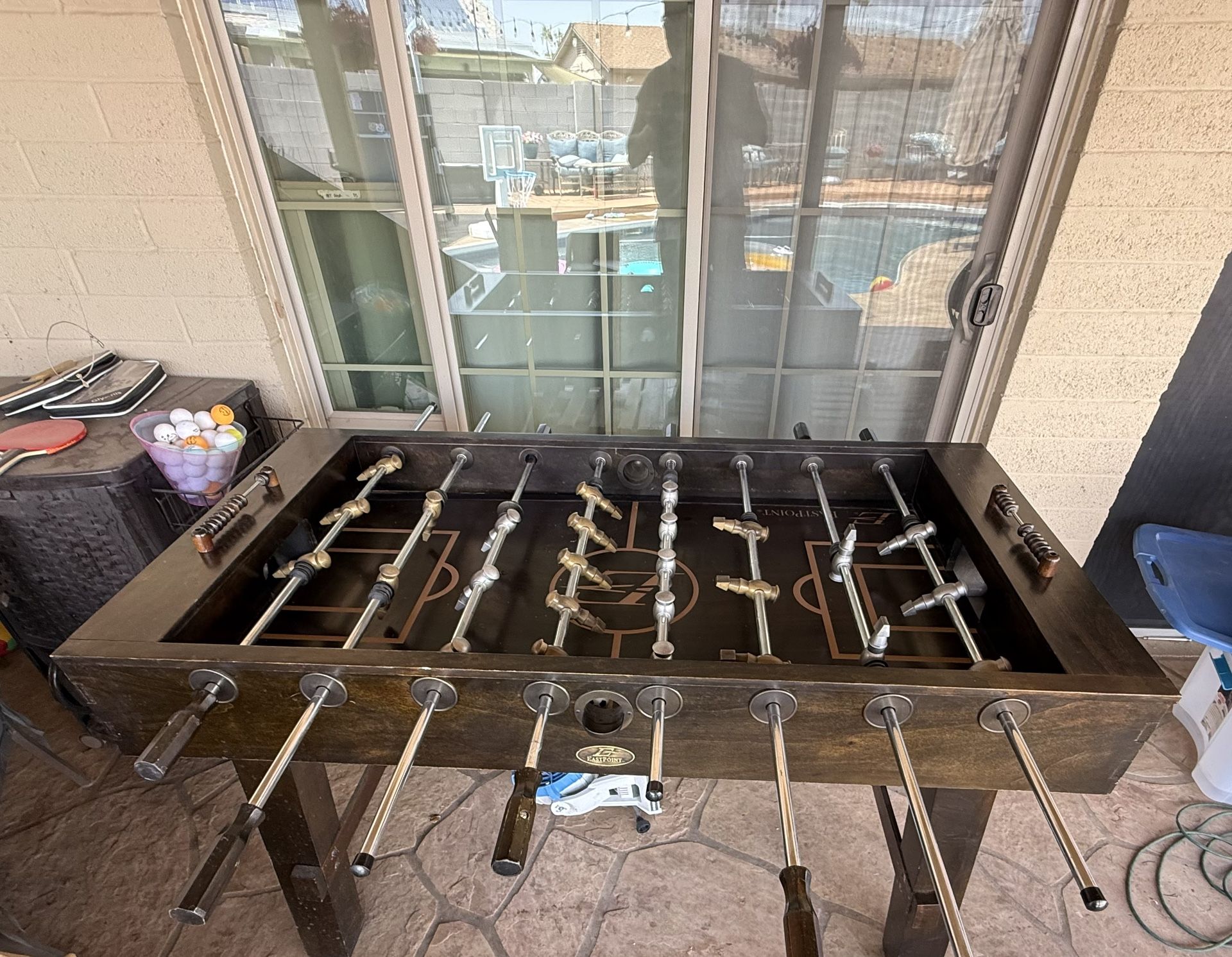 Fooseball Table With Bals