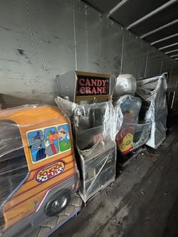 Entire Arcade  Rides Games. 