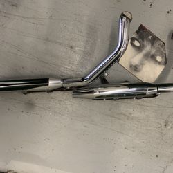 Exhaust for Harley Davidson motorcyclet