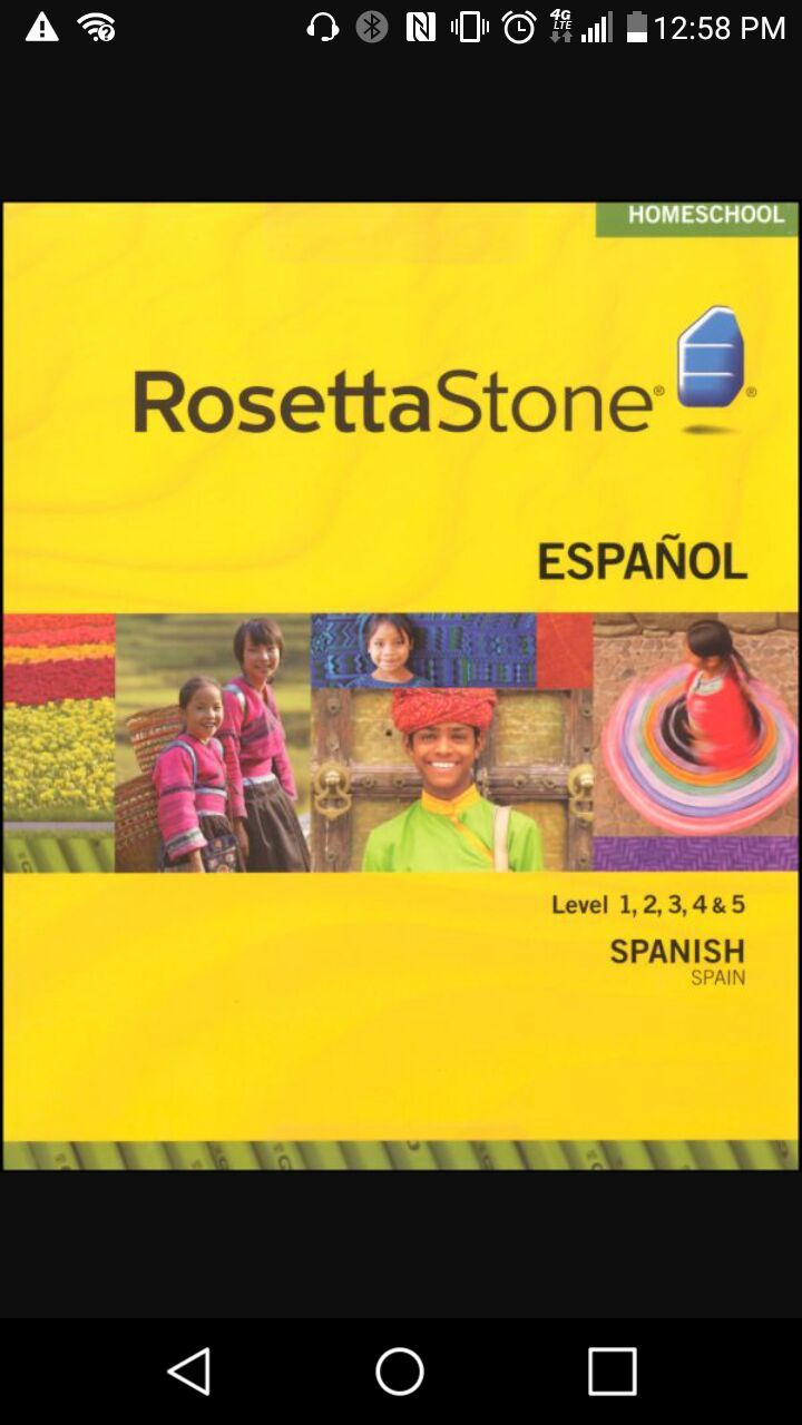 Rosetta stone on usb! Version 3 Levels 1-5