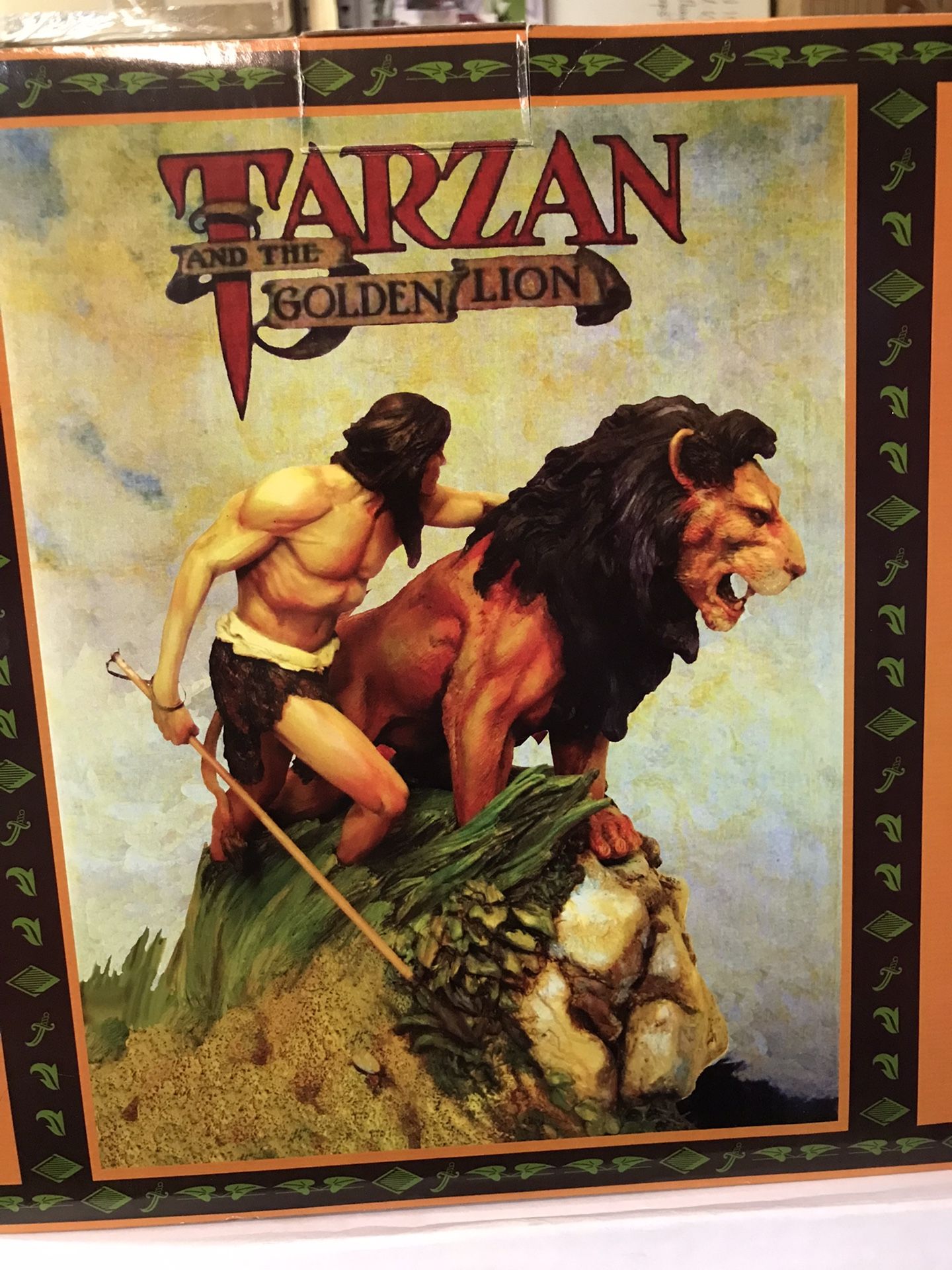 Tarzan And The Golden Lion Statue