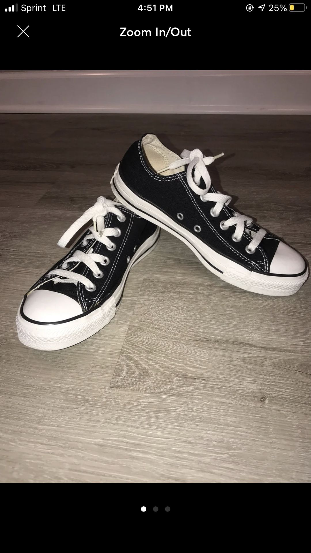 Black Converse