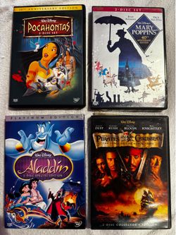 Disney DVD Collection -7 movie lot
