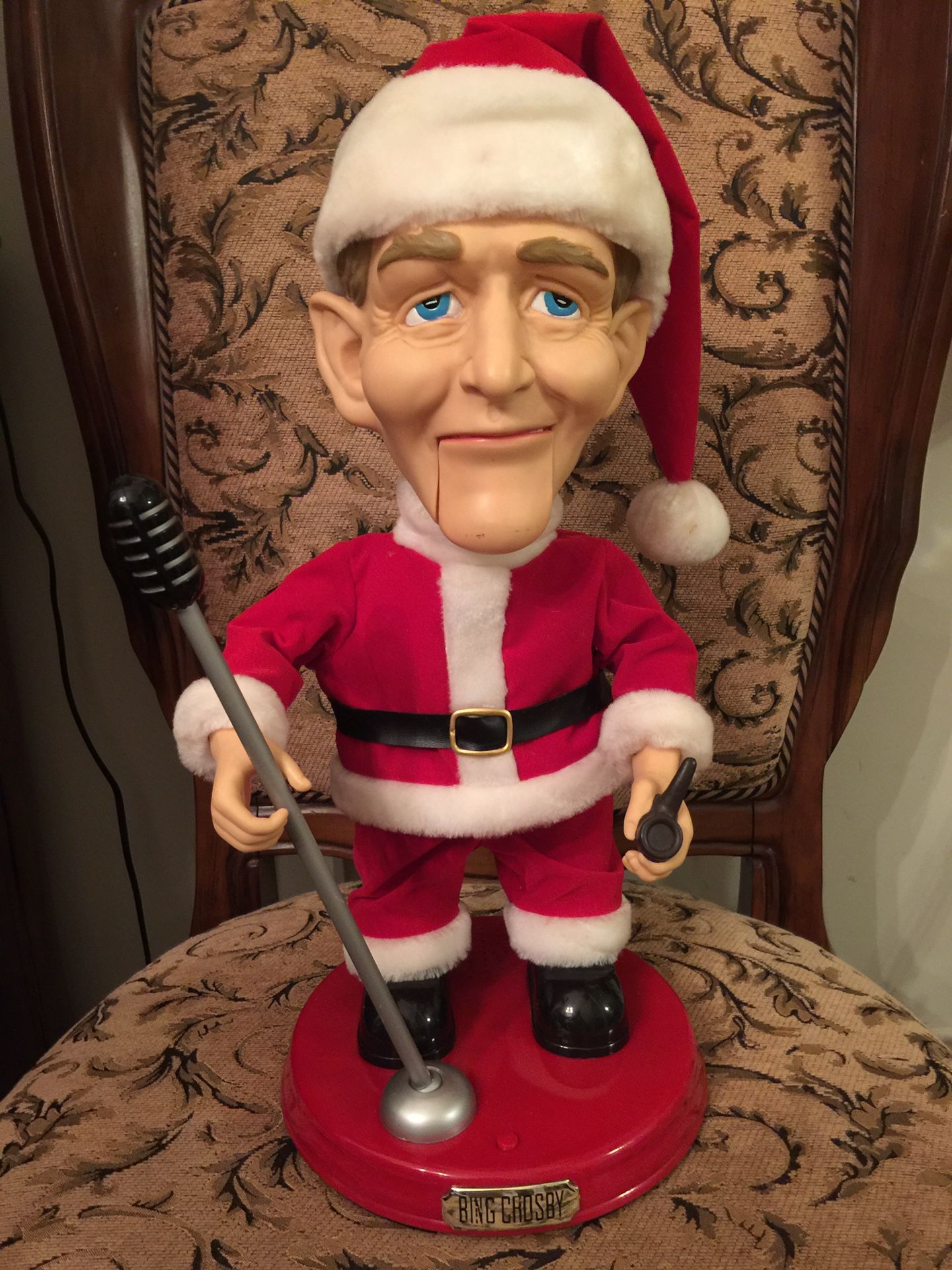 Bing Crosby Singing Santa