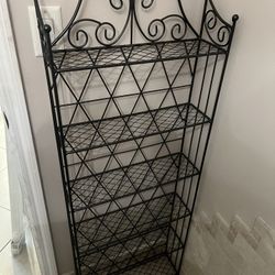 Bathroom Iron Narrow Shelving