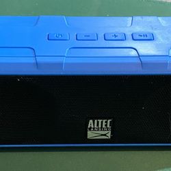 Altec Landsing Bluetooth Wireless Speaker, portable, works great , Great for beach & camping !!