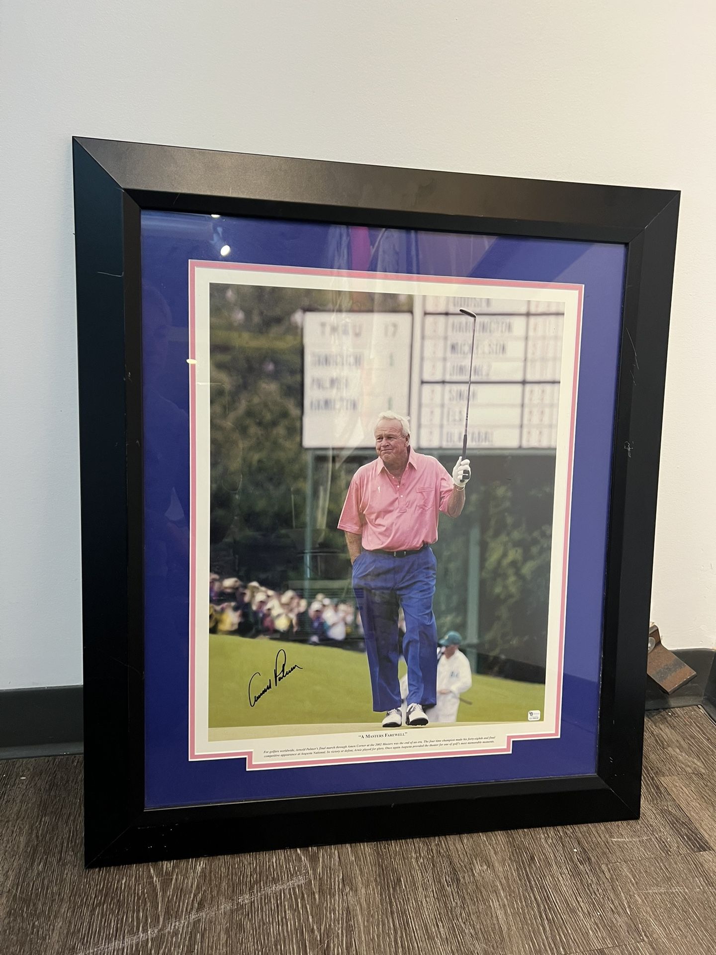 Picture Arnold Palmer Signature