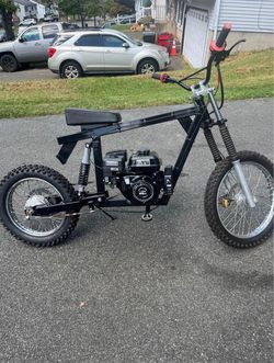 Custom mini bike/ Dirtbike Style