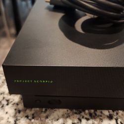 Xbox One X Project Scorpio 