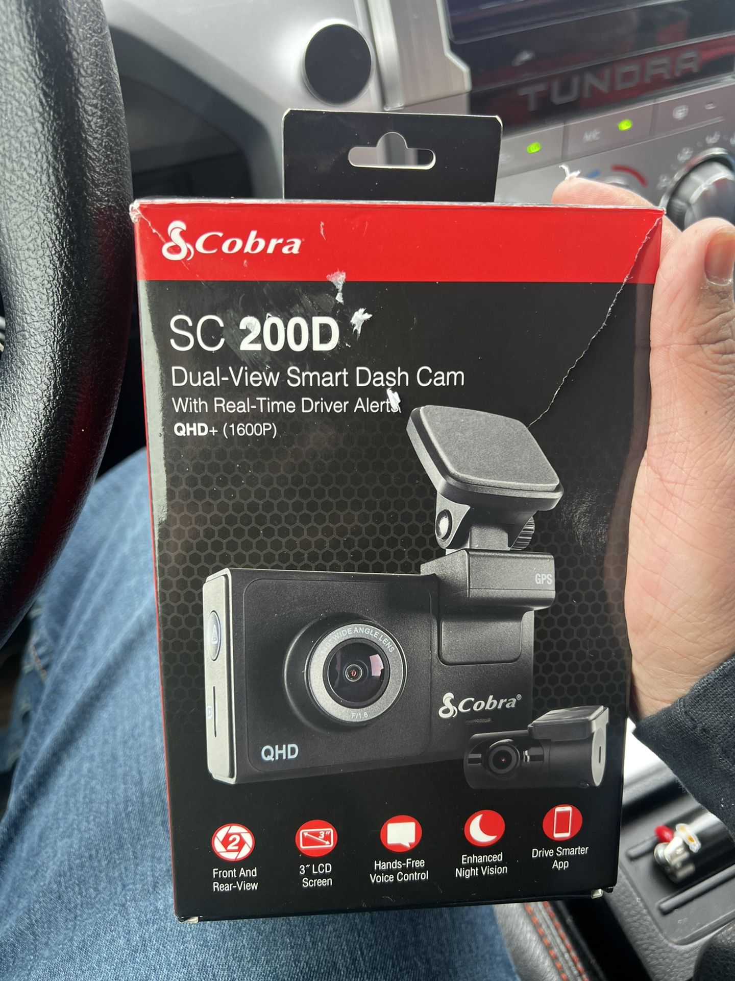 Cobra SC 200D Dash Cam - Cobra Electronics