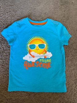 3t feeling awesome boy shirt