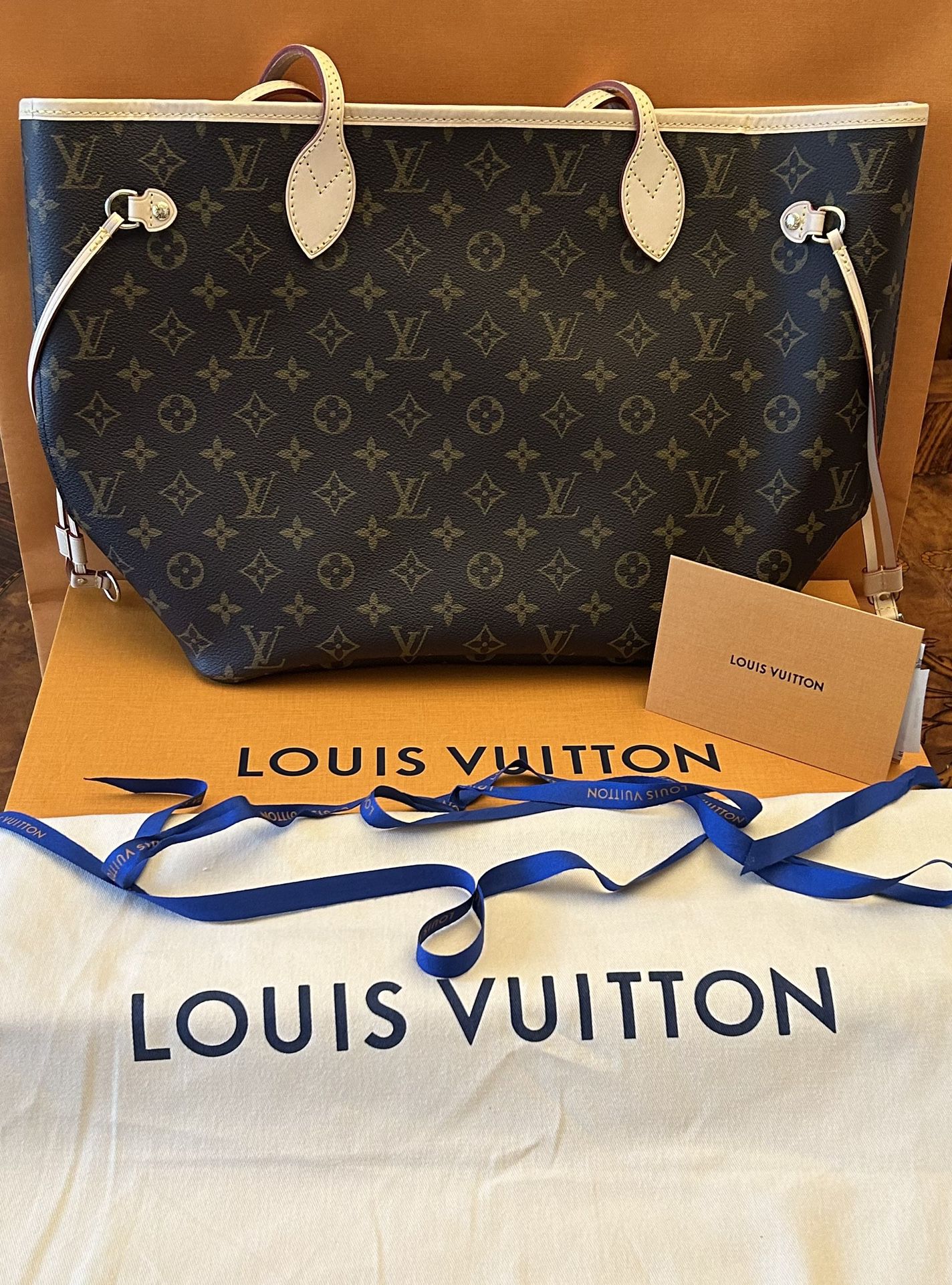 100% Authentic & Brand NEW Louis Vuitton Neverfull MM Monogram Bag