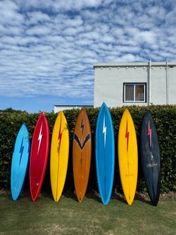 Lightning bolt surfboard for sale