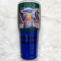 Star Wars yoda 30 oz tumbler