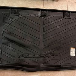 OEM 2012-2017 Hyundai accent hatchback waterproof back truck mat carpet
