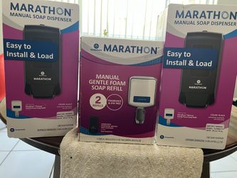 Marathon Manual Soap Dispenser W / Soap Refill 