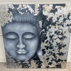 Buddha Abstract Canvas Wall Art