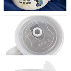 DISNEY Ratatouille "Anyone Can Cook" Ceramic Soup Mug w/ Lid | 24oz (NEW)