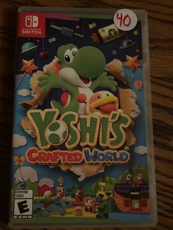 Yoshi's Crafted World Nintendo Switch Game