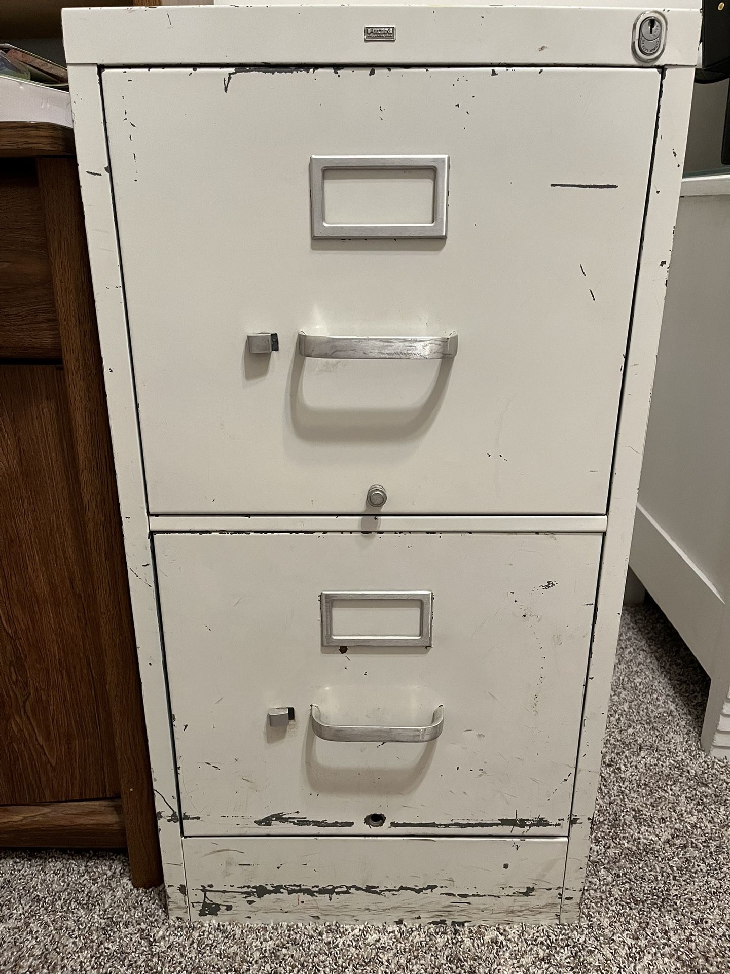 File Cabinet With 2 Drawers