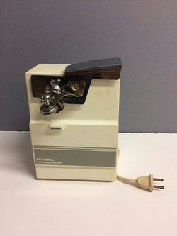 Electric can opener and knife sharpener
