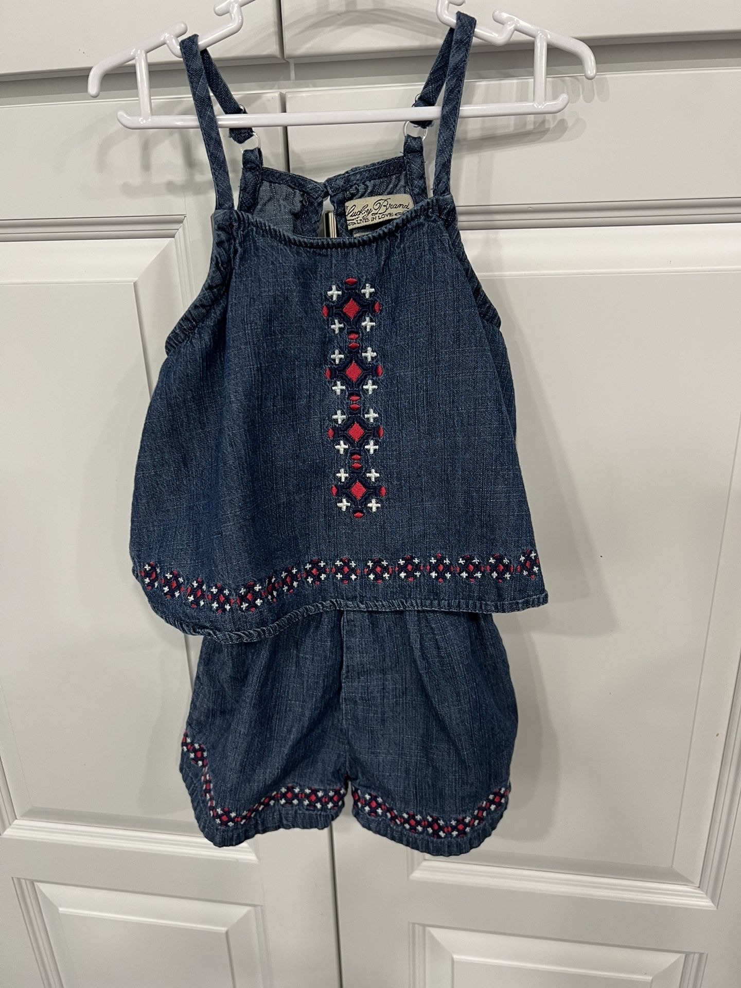 Lucky Brand 4th Of July Romper