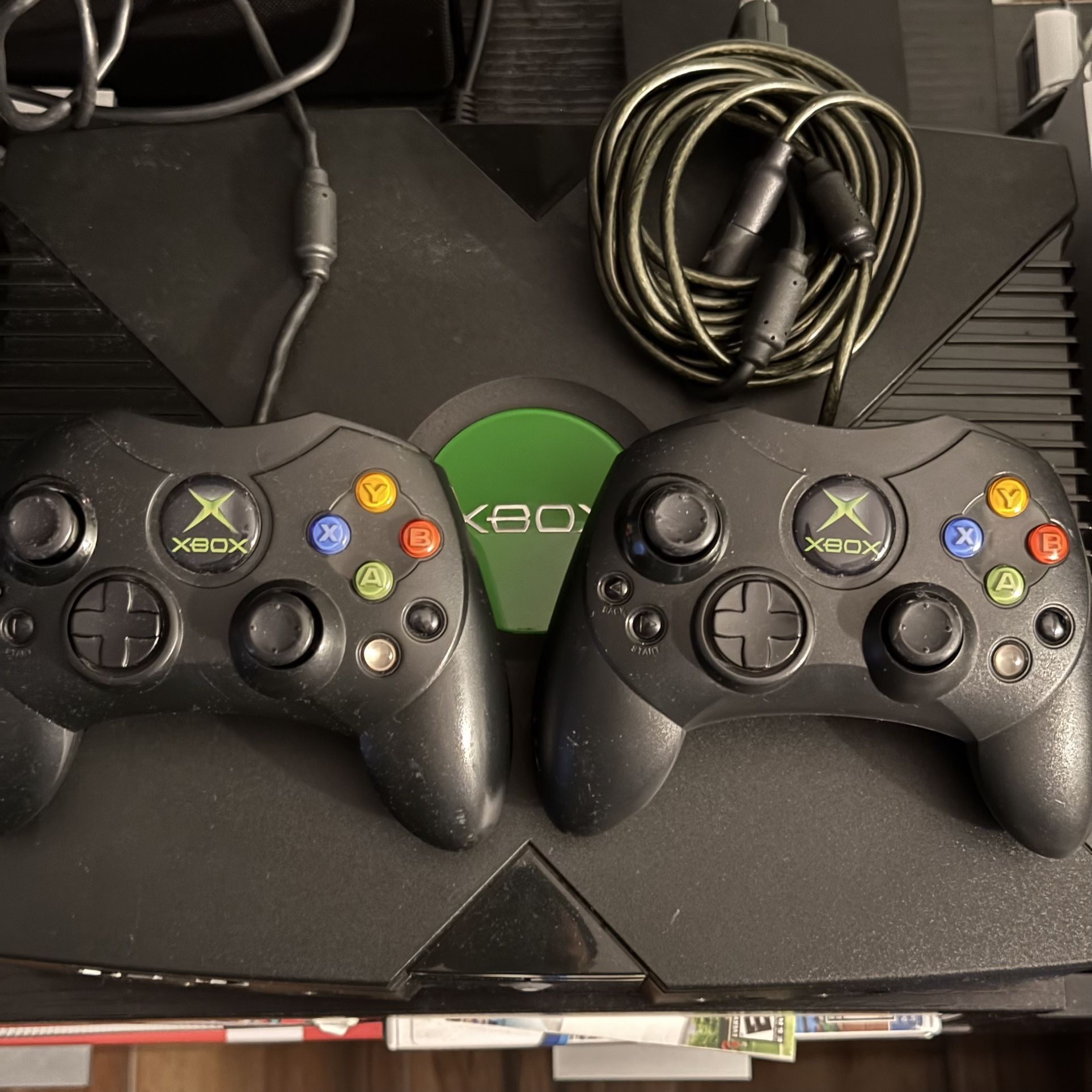 Xbox Original Console - 500GB W/two S Controllers