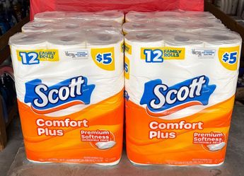 Scott 12 Rolls Toilet Paper