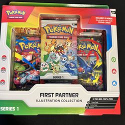 Pokemon First Partner Illustration Collection 