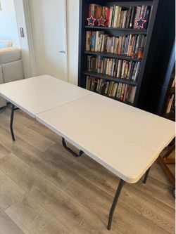 6ft folding table
