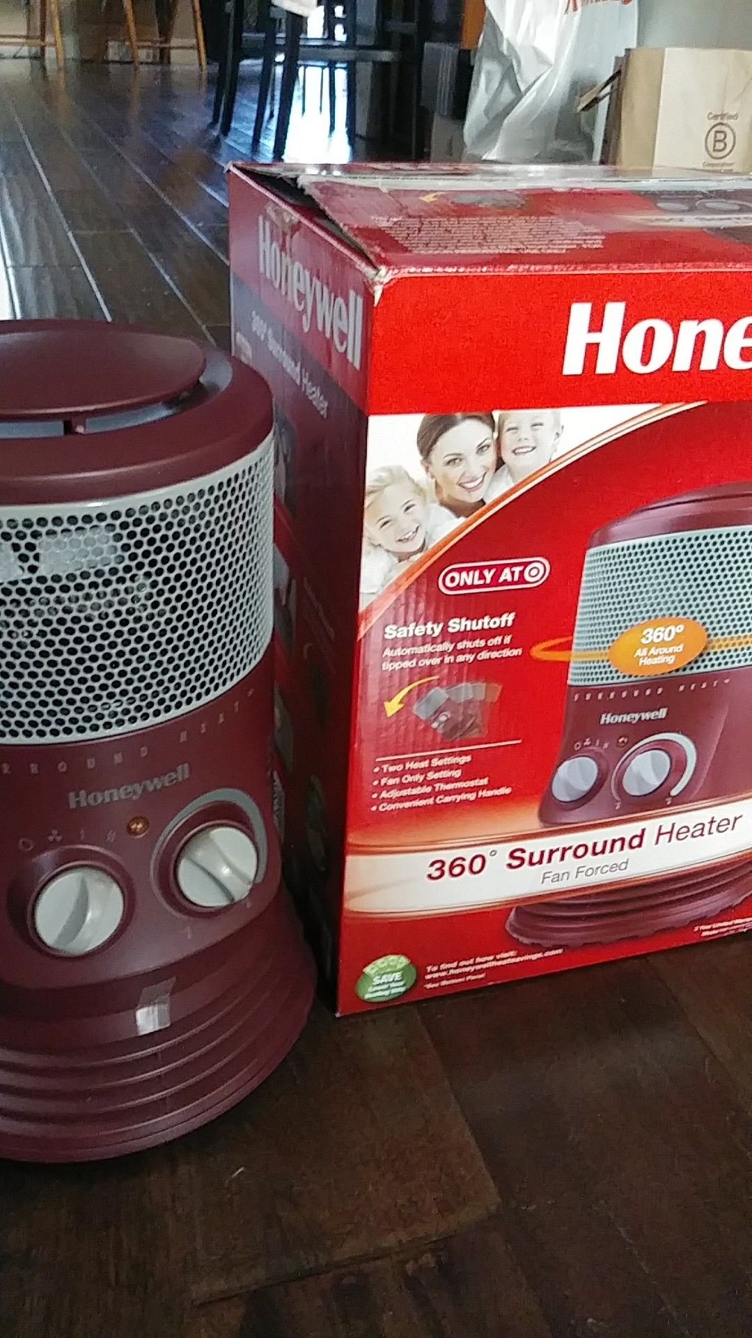 Honeywell 360° surround heater