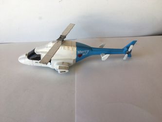 Plastic model helicopter bell 222 Mercy Air old school original