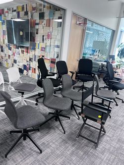 Premium Office Chairs – Multiple Styles – $275–$400 Each