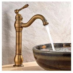 Antique Sink Faucet Bathroom Brass Bathroom Faucet Brand New Set $50 Firm 