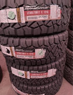 LT305 70 17 NITTO RIDGE GRAPPLERS BRAND NEW TIRE TIRES $325 EACH OR $1299 FOR A SET OF 4 WHILE SUPPLIES LAST FINANCING AVAILABLE DELIVERY AVAILABLE