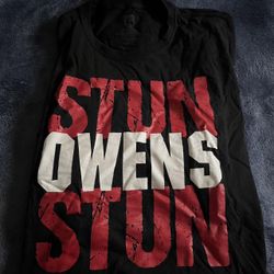 WWE Kevin Owens ‘Stun Owens Stun’ Black T-shirt 2XL
