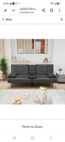 FUTON SOFA BED NEW IN BOX