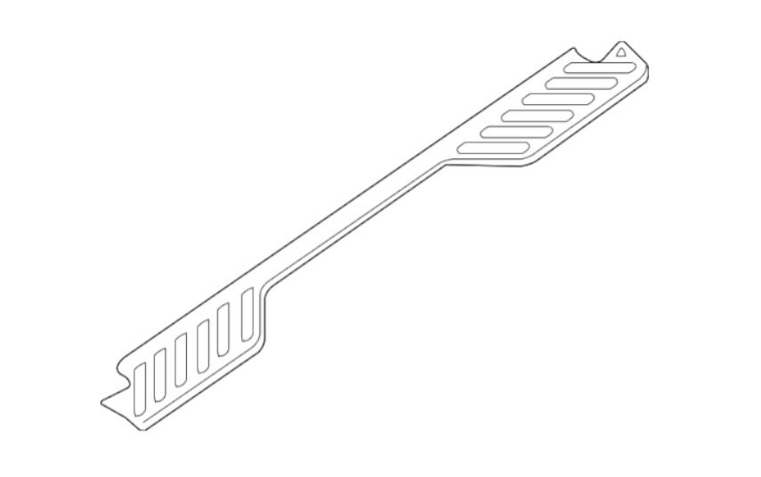 Step Cover - Nissan (85064-EA600) 2005-2021 Nissan Frontier - 85064ea600