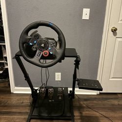 Logitech G29 Steering Wheel And Pedals With Stand