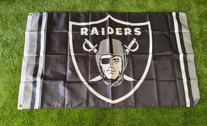 Raiders flag size 5’x3’
