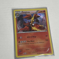 Pokemon 2013 Delphox 10/39 Holo