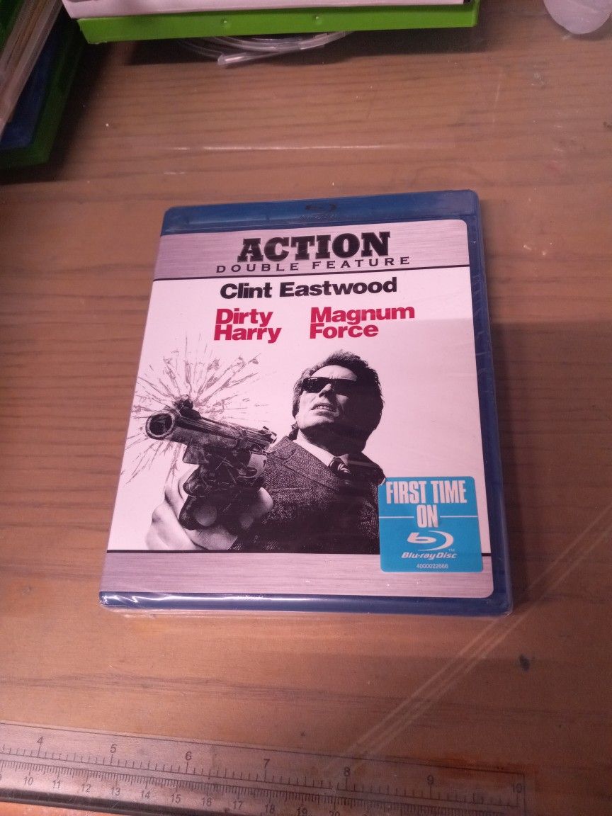 Blu Ray Clint Eastwood Dirty Harry Magnum Force