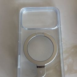 Torras Ostand Q1 Guardian Case For Iphone 17 Pro 6.3” Clear Open Box