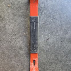 Crescent 15 in. Flat Pry Bar/Crowbar with Grip