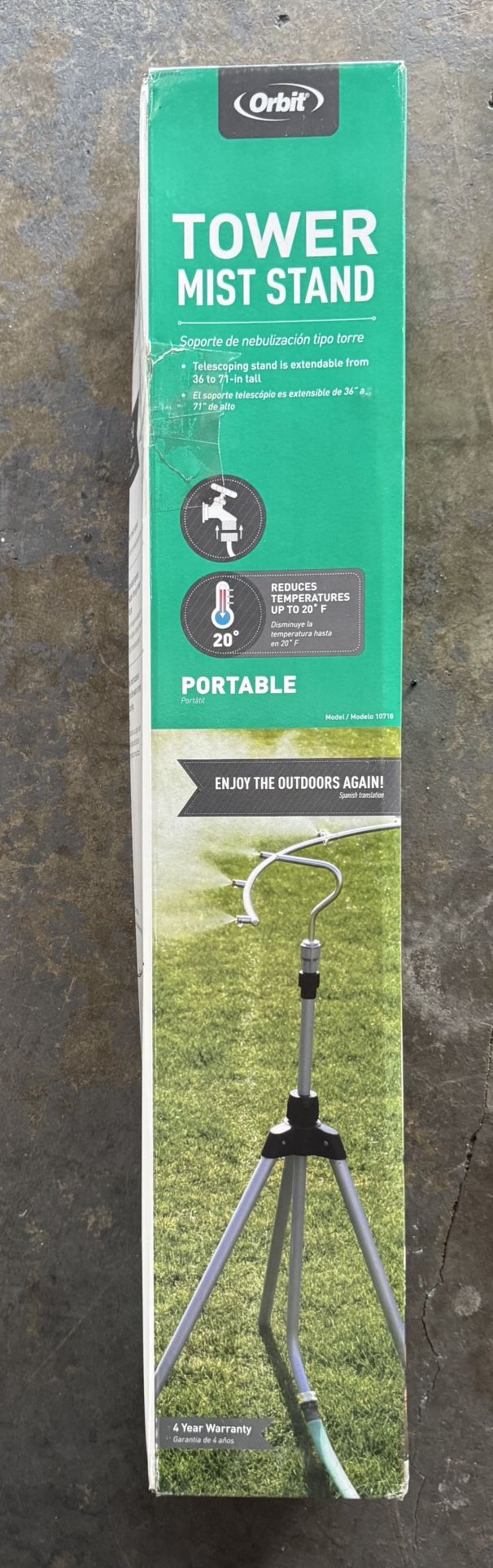 Orbit Tower Mist Stand