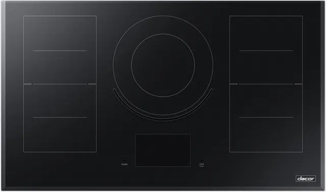 Dacor Contemporary  36 Inch Smart Induction Cooktop with iQ Kitchen, Flex Zone™, Virtual Flame™, Hot Surface Indicator, 9 Induction Zones,