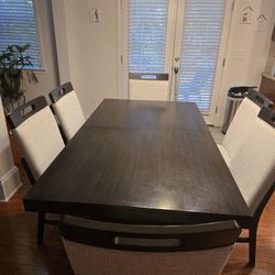 Dining Table W/6 Chairs