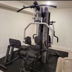 All in one home gym machine