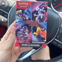 Pokemon Destined Rivals Booster Bundle 