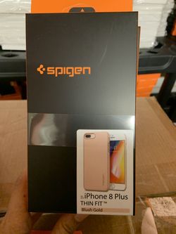 Iphone 8 plus thin fit case blush gold